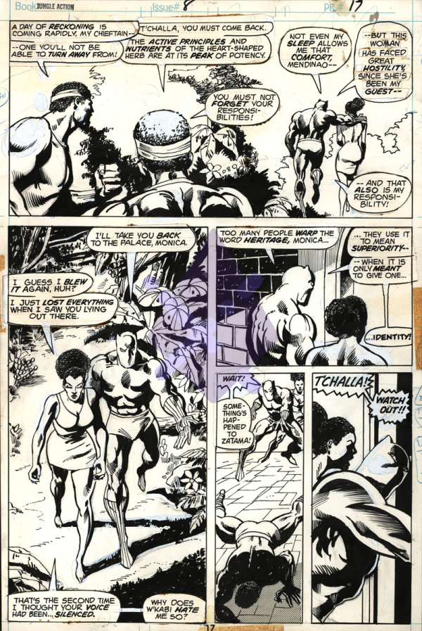Jungle Action #8 p.17 by Buckler & Janson