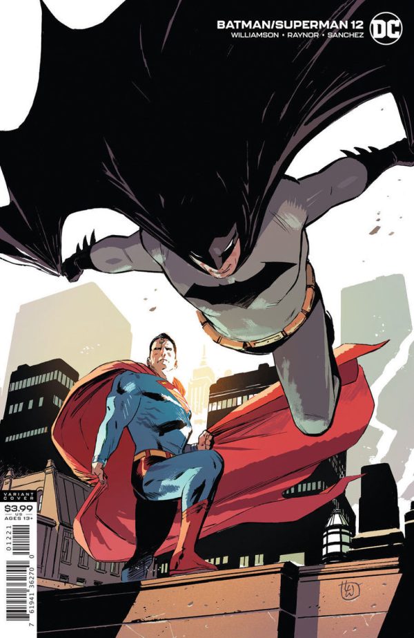 Batman / Superman #12 Cover by Lee Weeks - Image 2