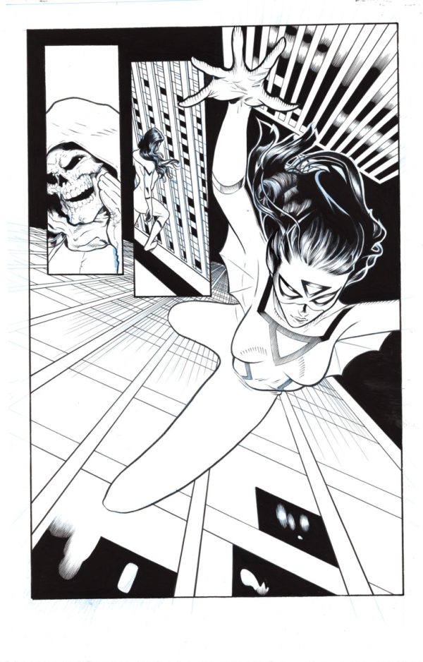 Amazing Spiderman #31 Page by Wade von Grawbadger