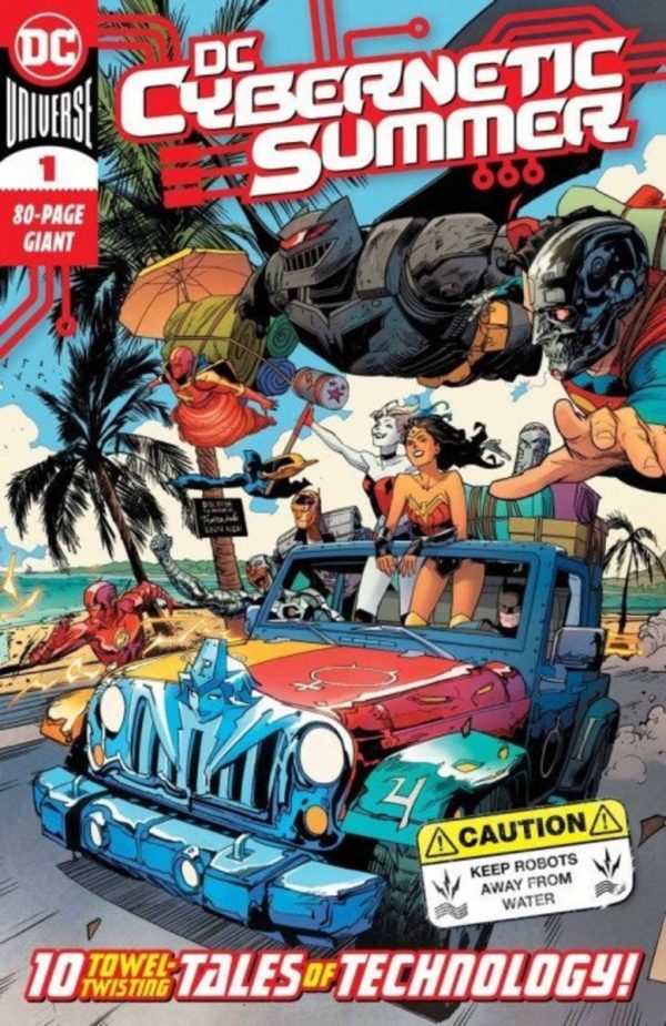 DC Cybernetic Summer #1 p.05 by Cully Hamner - Image 2