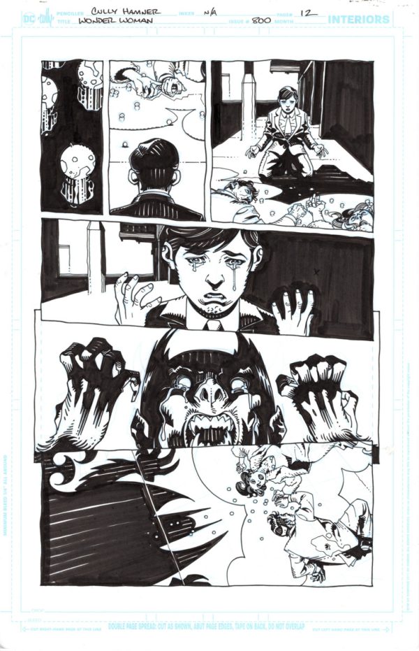 Wonder Woman #800 Page 12 by Cully Hamner