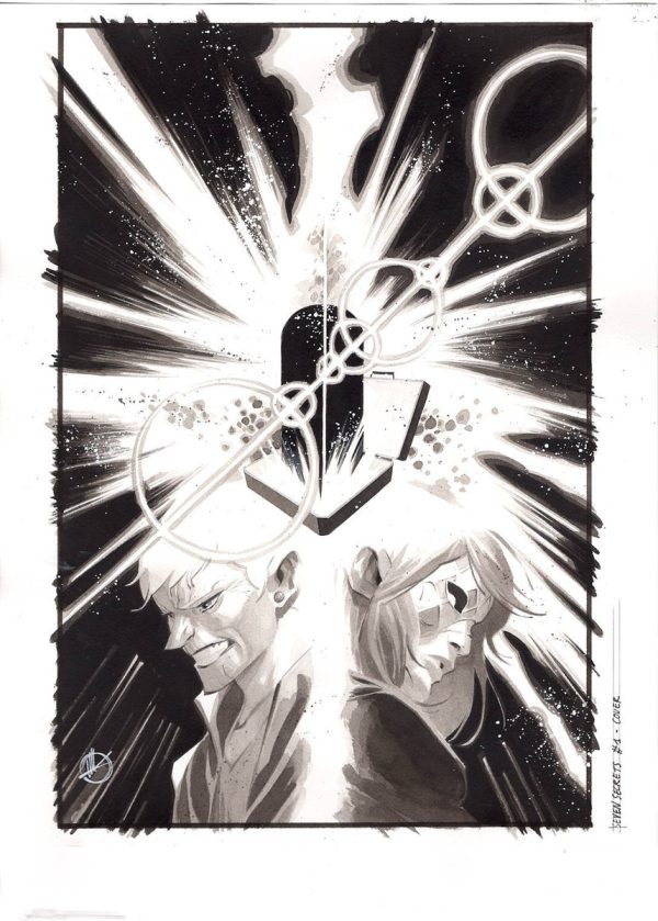 Seven Secrets #1 Cover by Matteo Scalera
