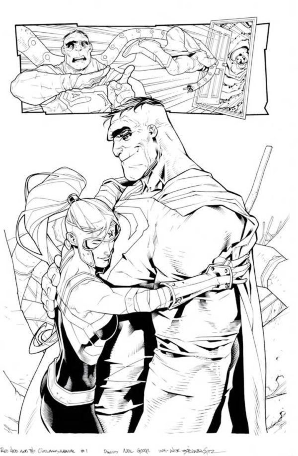 Red Hood and The Outlaws Annual #2 p.03 by Googe & Grawbadger