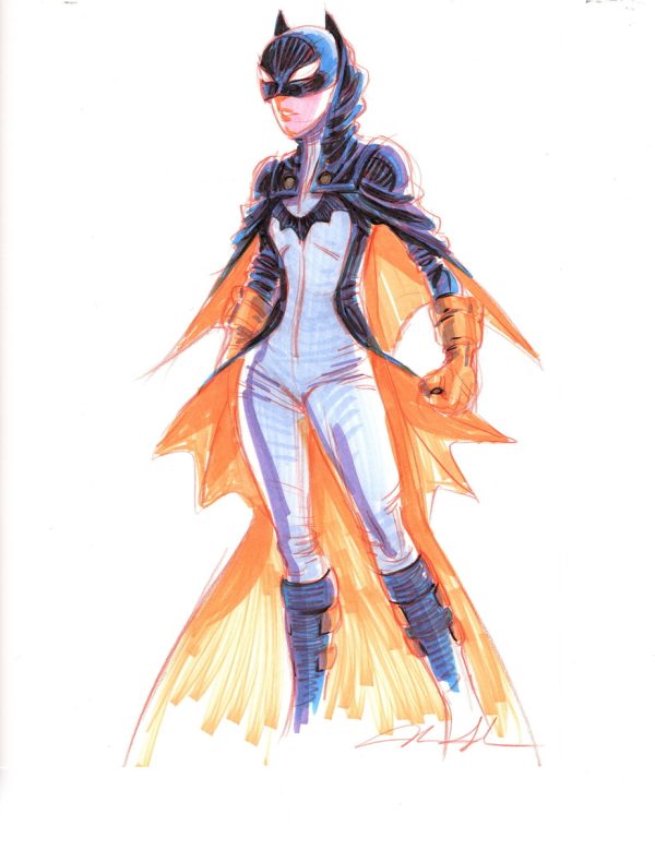 Batgirl Design by Mindy Lee