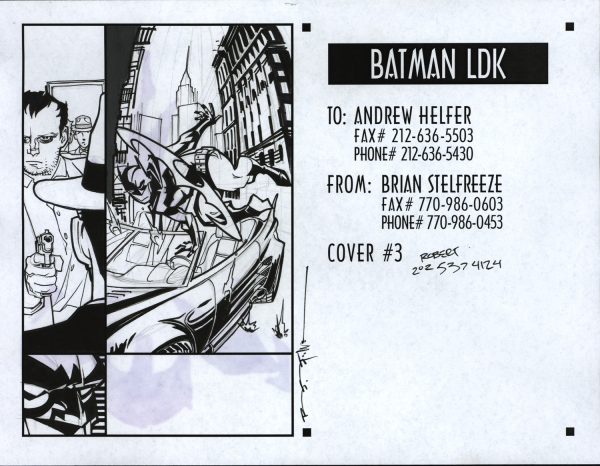 Legends of the Dark Knight #158 Prelim by Brian Stelfreeze