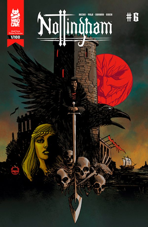 Nottingham #6 Cover by Dave Johnson - Image 2