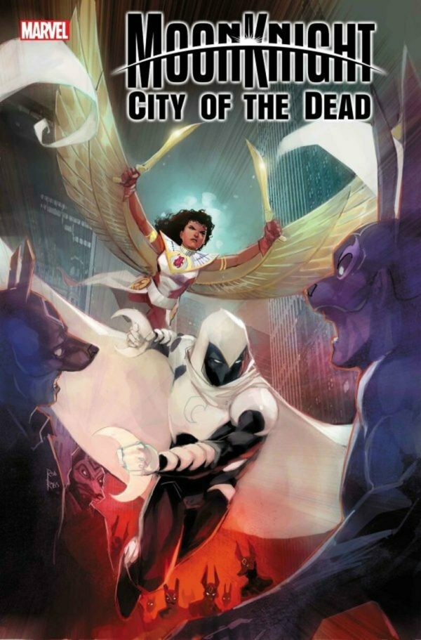 Moon Knight: City of the Dead #2 Cover by Rod Reis - Image 2