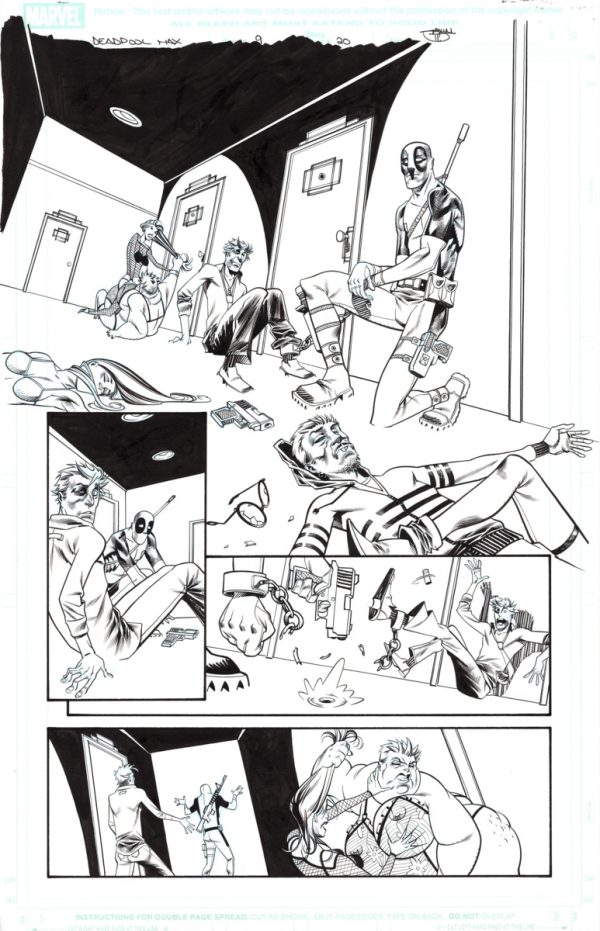 Deadpool Max #9 page 20 by Shawn Crystal