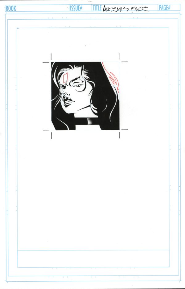 Artemis Card Art by Brian Stelfreeze - Image 2