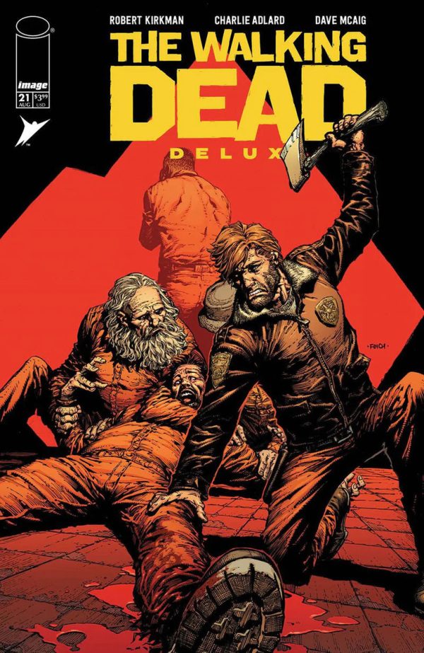 Walking Dead Deluxe #21 Cover by David Finch - Image 2
