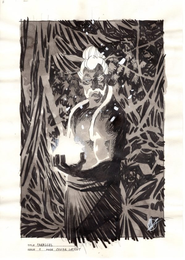 Parallel #1 Cover art Preliminary by Matteo Scalera