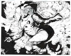 Batman and Superman #28 p.08-9 by Wade von Grawbadger