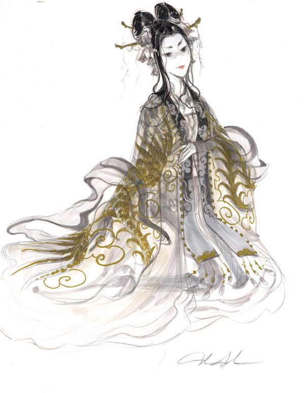 Golden Geisha by Mindy Lee
