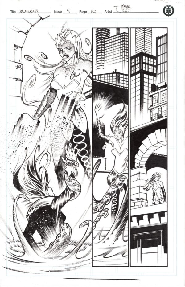 Illuminati #7 page 10 by Shawn Crystal