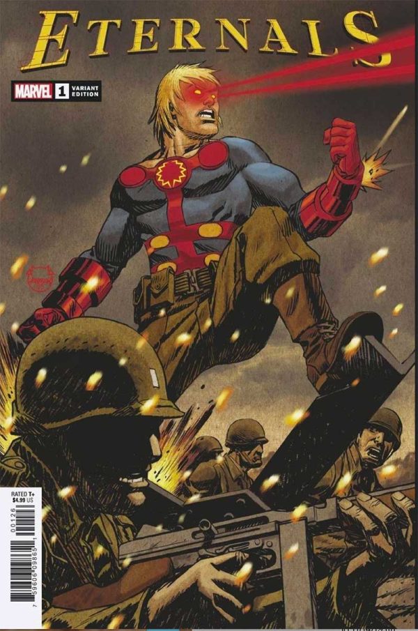 Eternals #1 Cover by Dave Johnson - Image 2