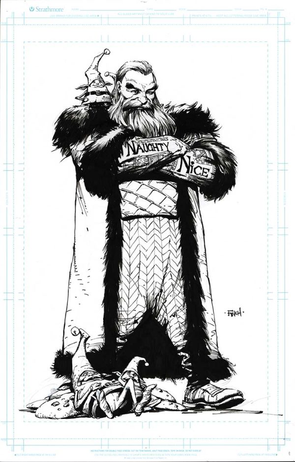 Santa Claus-Rise of the Guardians by David Finch