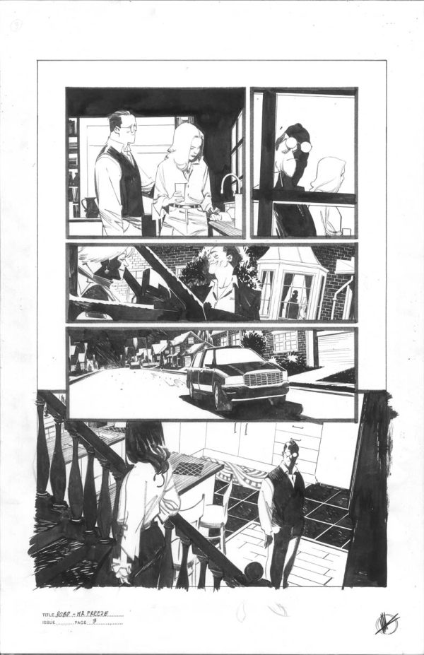 Batman: One Bad Day-Mr. Freeze #1 p.03 by Matteo Scalera