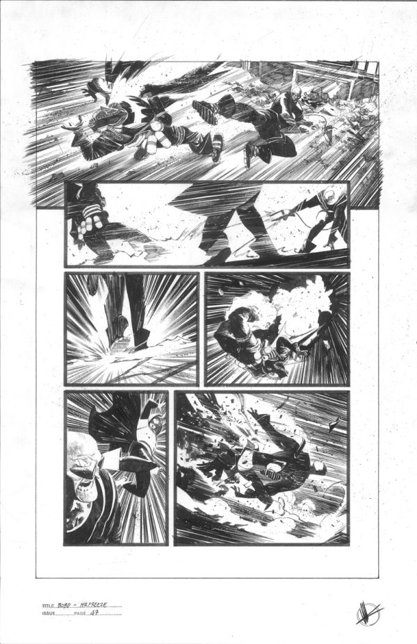 Batman: One Bad Day-Mr. Freeze #1 p.47 by Matteo Scalera