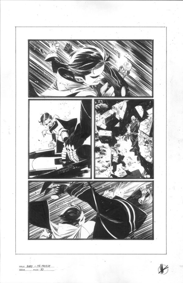Batman: One Bad Day-Mr. Freeze #1 p.50 by Matteo Scalera