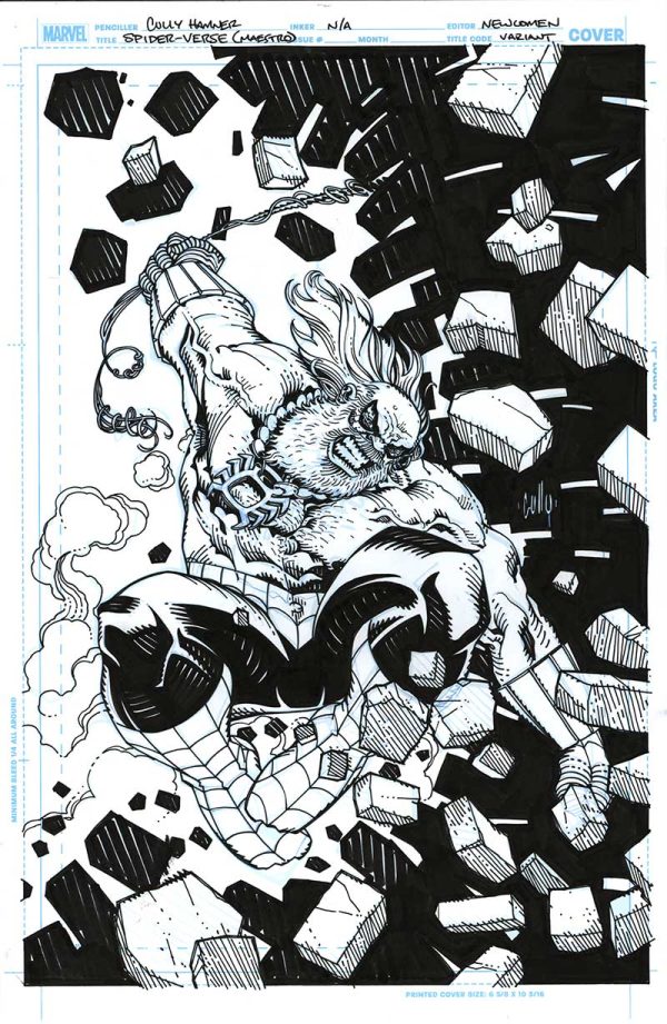 Hulk Annual #1 Spider-Verse Variant by Cully Hamner