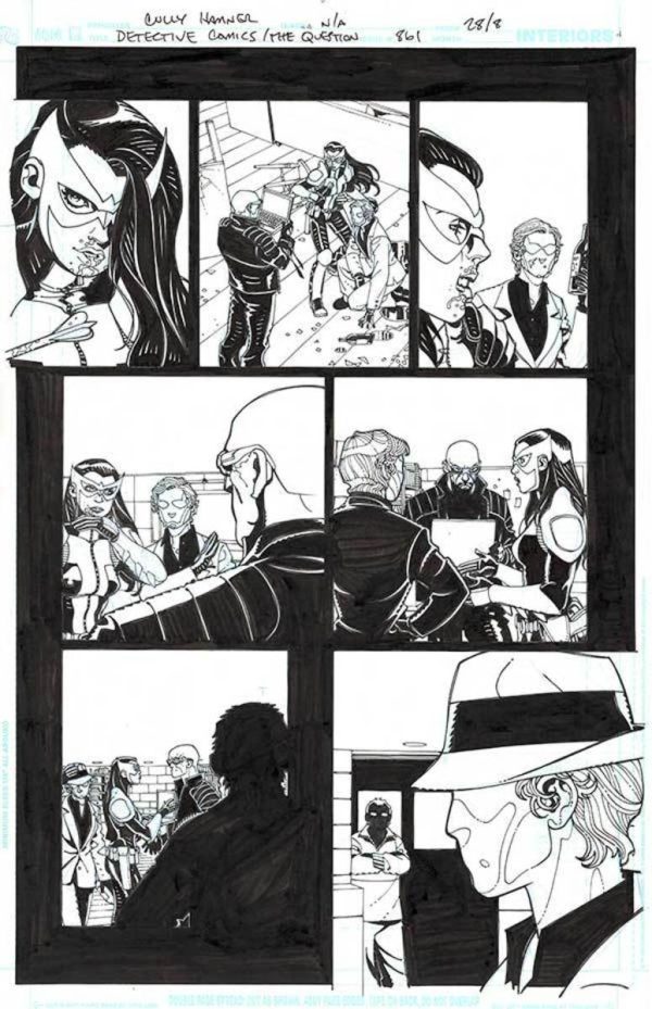 Detective Comics: The Question #861 Page 08 by Cully Hamner