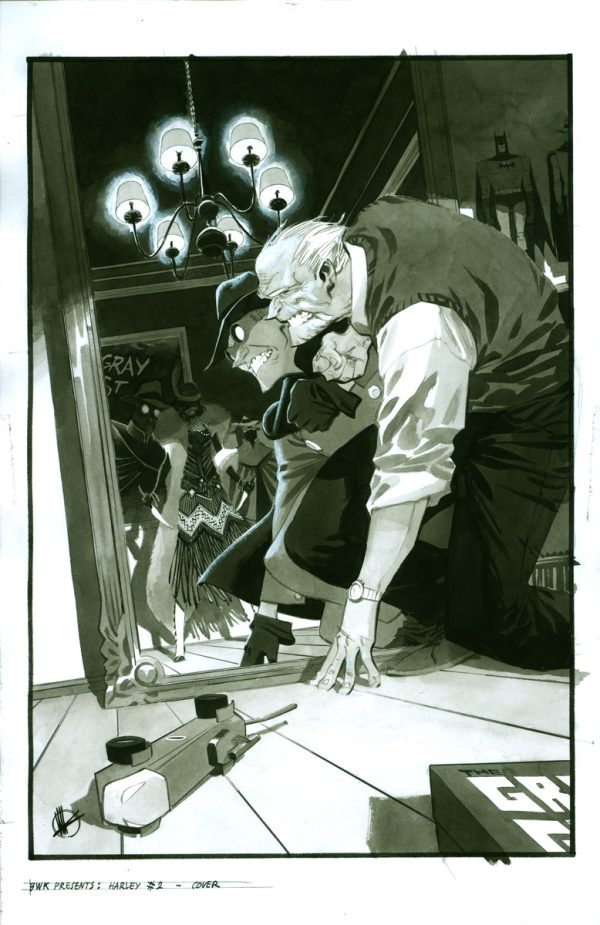 White Knight Presents: Harley Quinn #2 Cover by Matteo Scalera