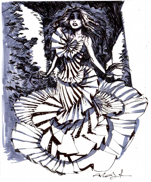 Gown by Mindy Lee