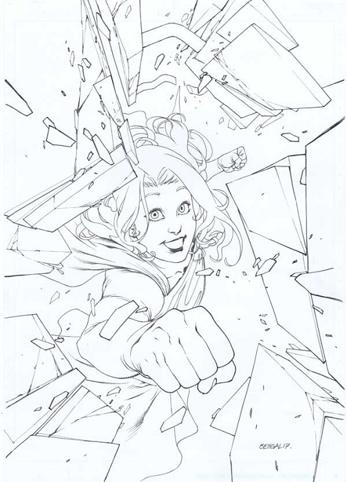 Supergirl #11 Cover by Bengal