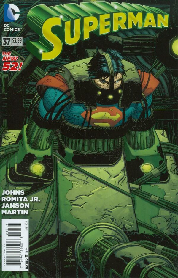 Superman #37 Cover by Romita Jr. & Janson - Image 2