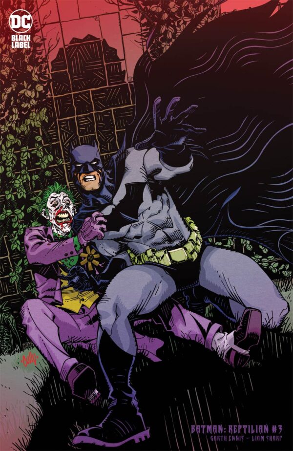 Batman Reptilian #3 Cover by Cully Hamner - Image 2