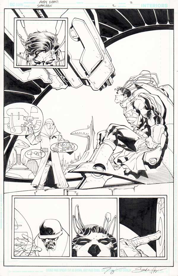 Superman: Up in the Sky Book #4 p.02 by Andy Kubert