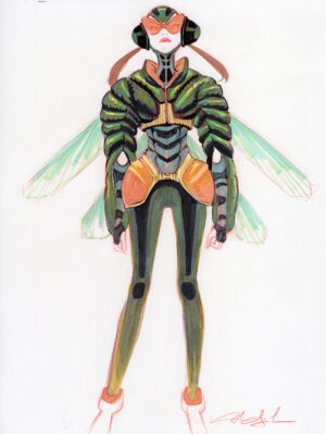 Wasp Woman by Mindy Lee