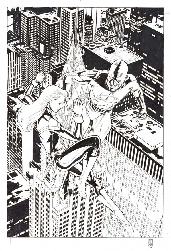 Captain Marvel #9 Variant Cover by JG Jones