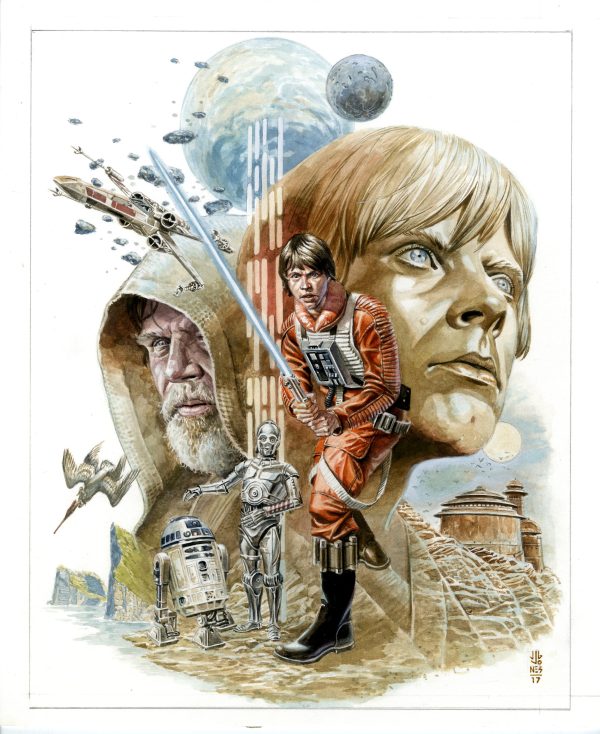 Legends of Luke Skywalker Cover by JG Jones