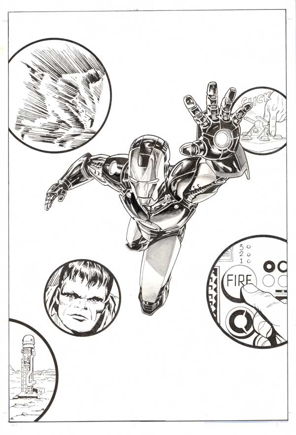 Original Sin #2: Hulk vs. Iron Man by JG Jones