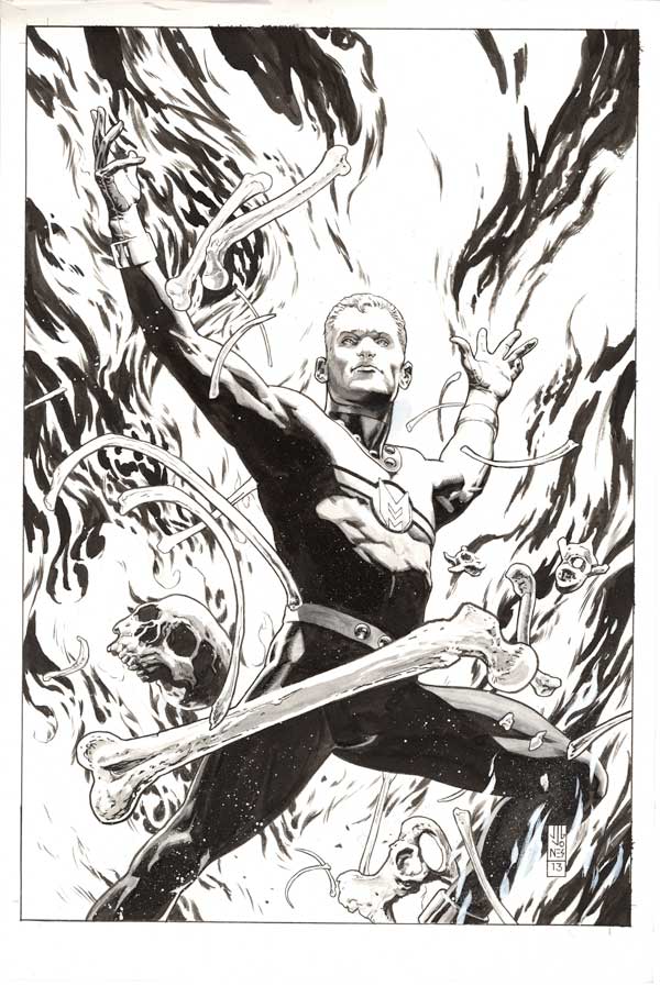 Miracle Man #3 Cover by JG Jones
