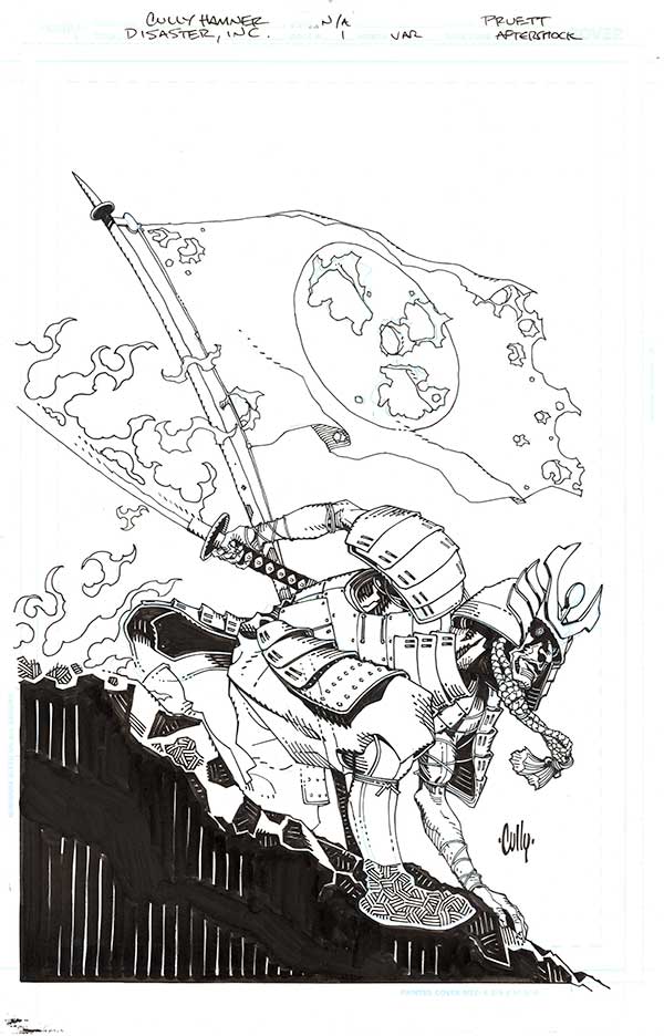 Disaster, Inc. #1 Variant Cover by Cully Hamner