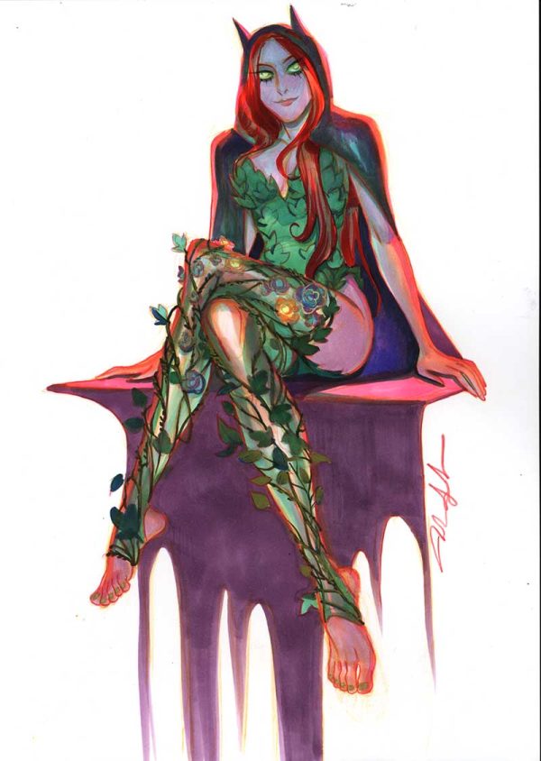 Ivy in Cowl by Mindy Lee