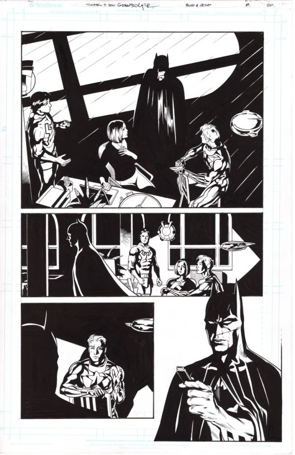 Blue and Gold #8 page 20 by Wade von Grawbadger