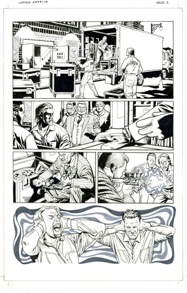 Captain America #701 p.14 by JG Jones