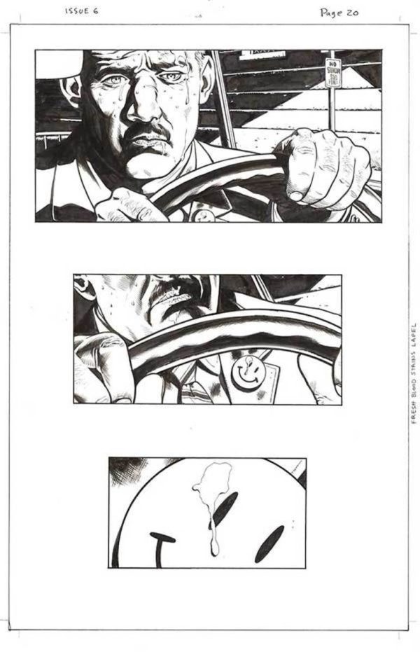 Before Watchmen: Comedian #6 p.20 by JG Jones