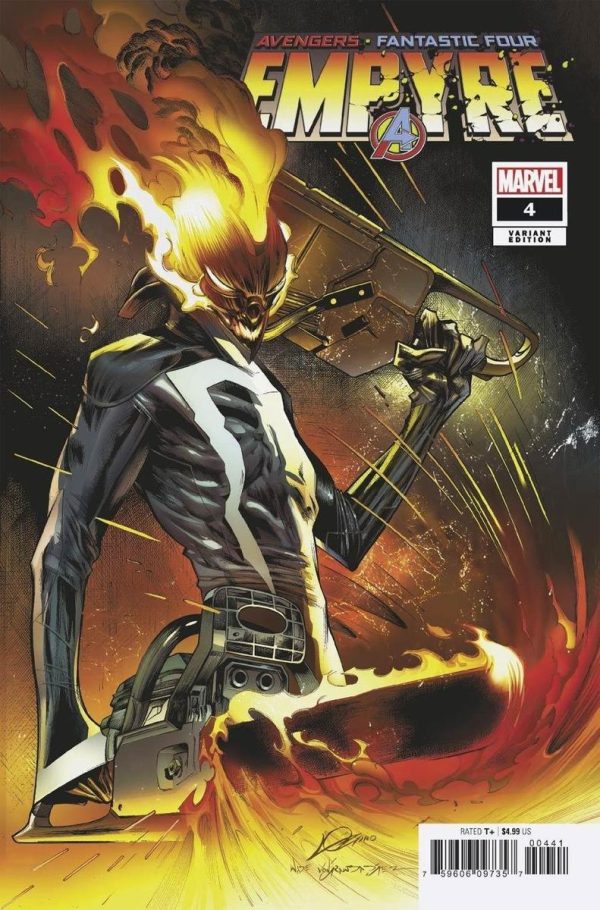 Empyre #4 Variant Cover by Lozano & Grawbadger - Image 2