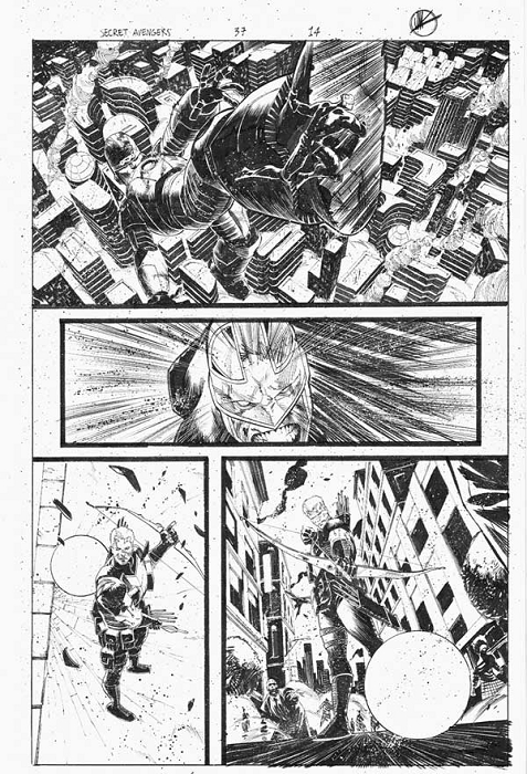 Secret Avengers Issue 37 Page 14 by Matteo Scalera