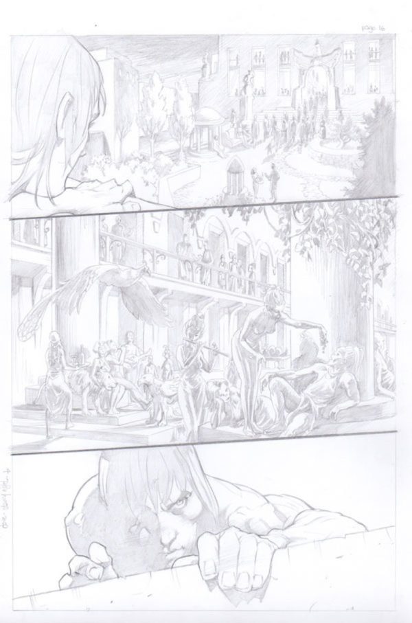 Conan #4 p.16 by Cary Nord