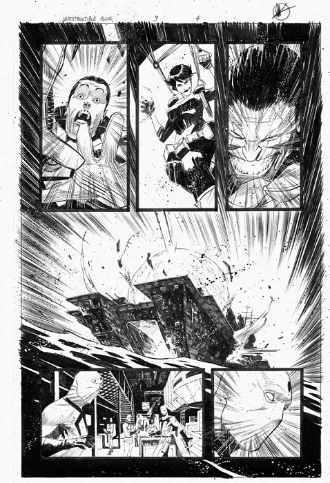 Indestructible Hulk 9/04 by Matteo Scalera