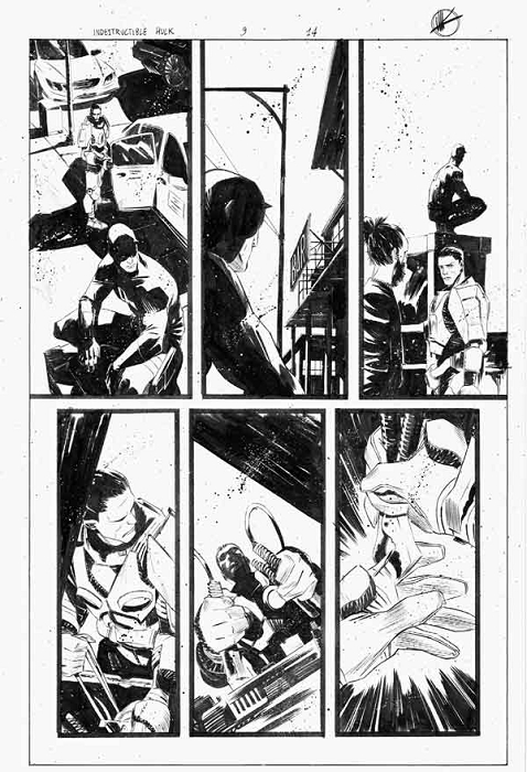 Indestructible Hulk 9/14 by Matteo Scalera