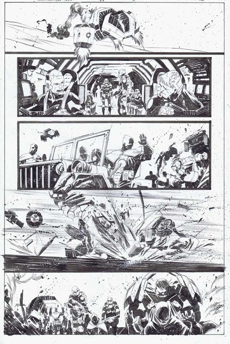 Indestructible Hulk 11/06 by Matteo Scalera