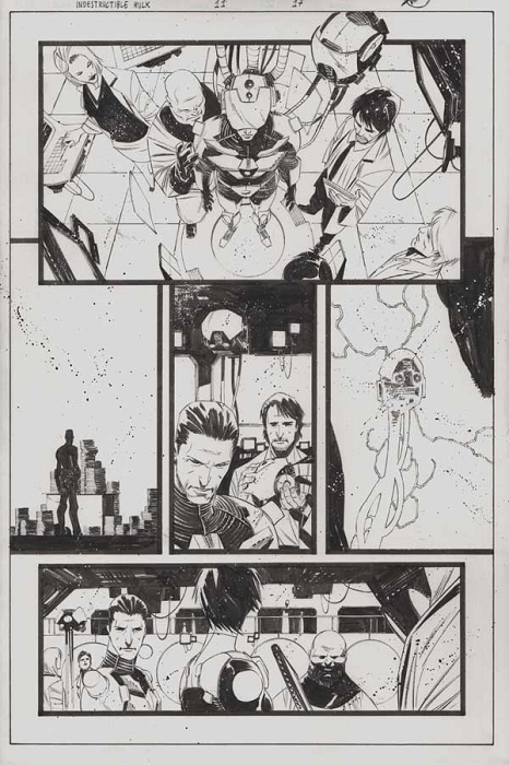 Indestructible Hulk 11/17 by Matteo Scalera