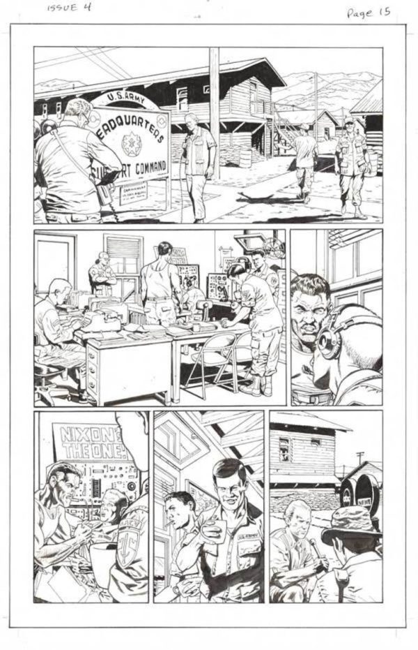Before Watchmen: Comedian #4 p.15 by JG Jones