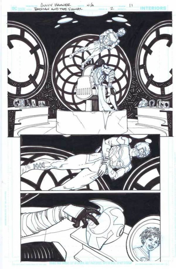 Batman and the Signal #2 p.11 by Cully Hamner